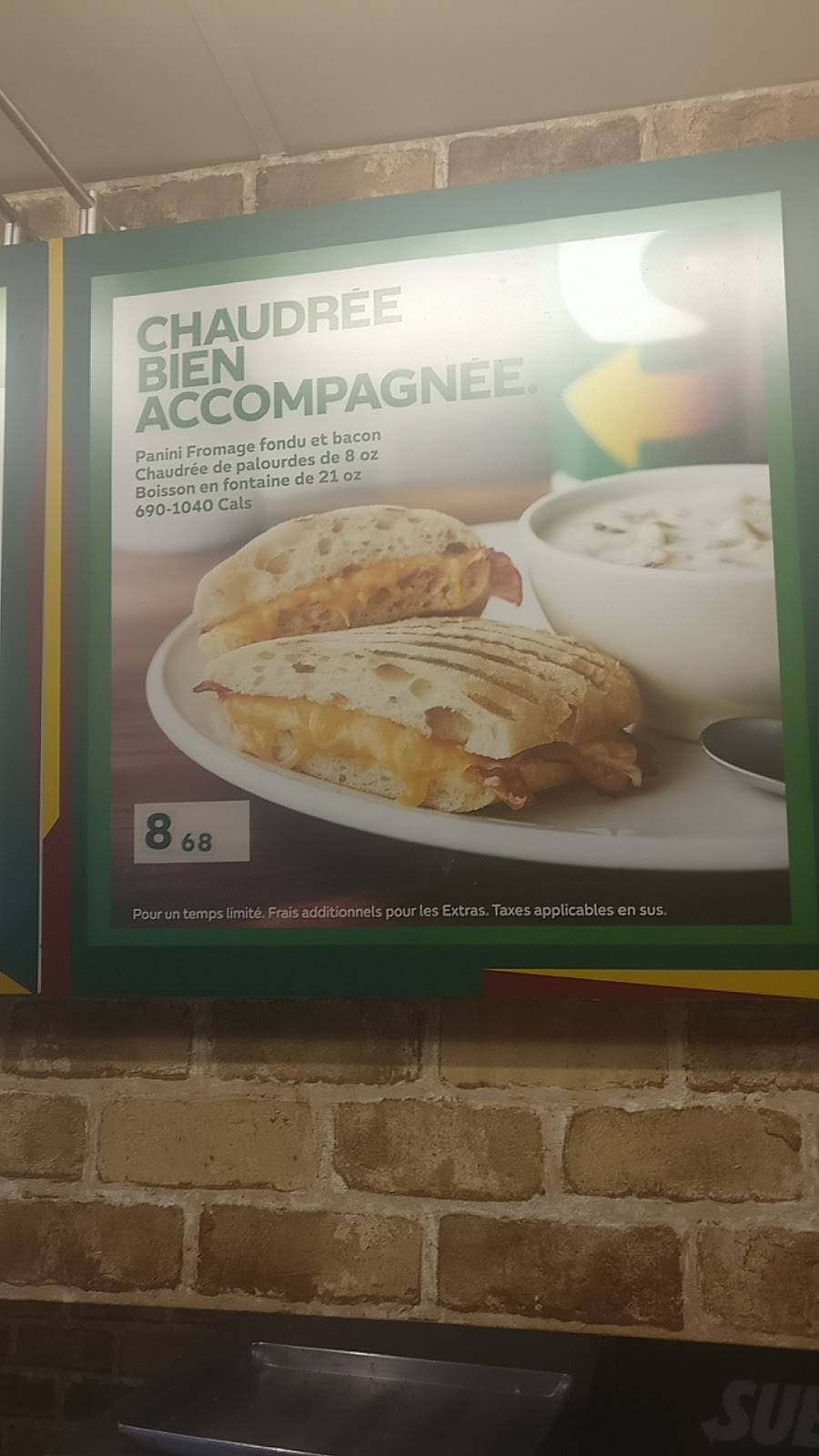 Subway | restaurant | Centre Nouvelle-France, 150 Boul Jean-Leman Local 100, Candiac, QC J5R 5E1, Canada | 4506591008 OR +1 450-659-1008