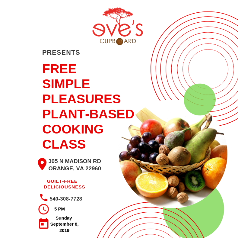 EVE’S CUPBOARD | restaurant | 305 N Madison Rd, Orange, VA 22960, USA | 5403087728 OR +1 540-308-7728