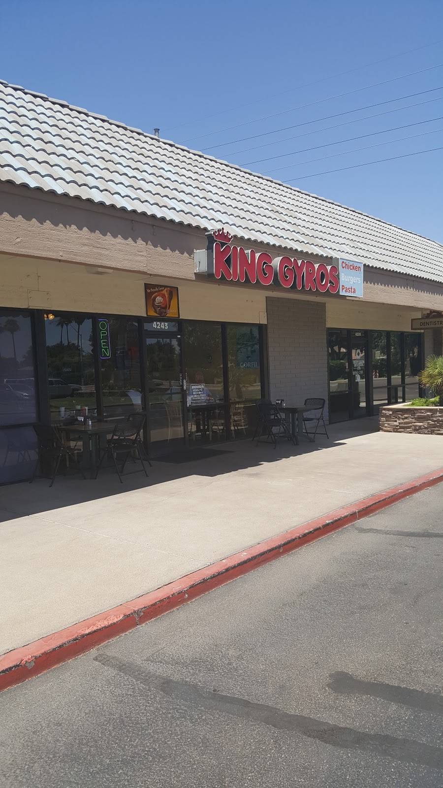 King Gyros | restaurant | 4243 W Thunderbird Rd, Phoenix, AZ 85053, USA | 6028633737 OR +1 602-863-3737