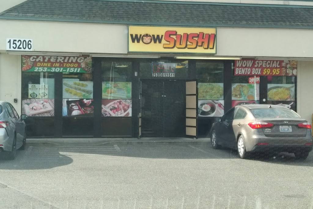 WOW Sushi & Teriyaki | restaurant | 15206 Union Ave SW, Lakewood, WA 98498, USA | 2533011511 OR +1 253-301-1511