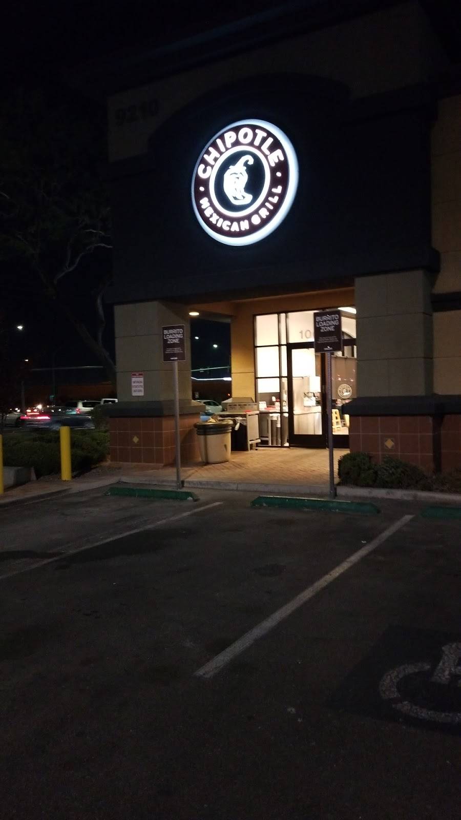 Chipotle Mexican Grill | restaurant | 9210 S Eastern Ave #100, Las Vegas, NV 89123, USA | 7022894297 OR +1 702-289-4297