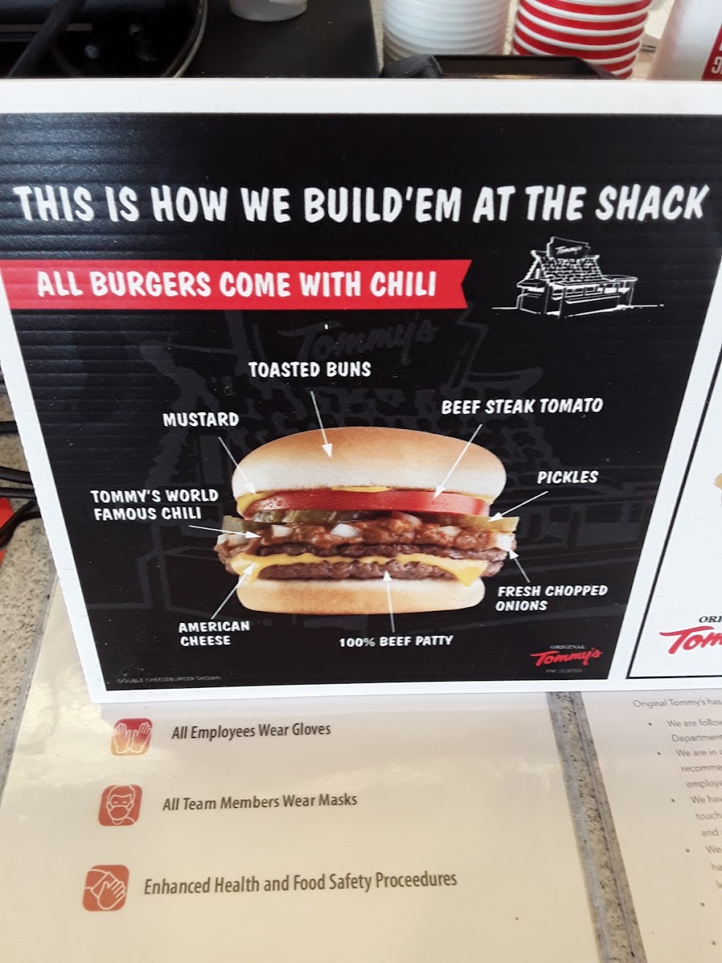 Original Tommys World Famous Hamburgers | restaurant | 2610 Fisher Blvd, Barstow, CA 92311, USA | 7602535500 OR +1 760-253-5500