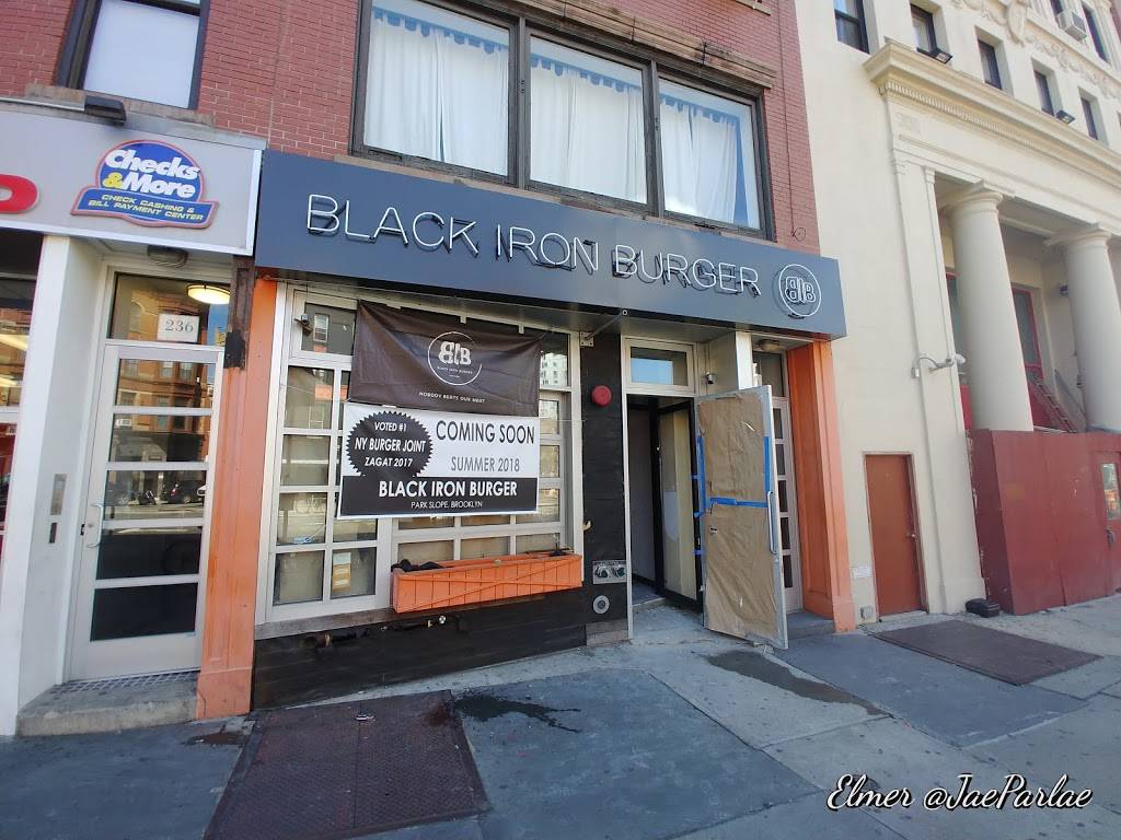 Black Iron Burger | restaurant | 234 Flatbush Ave, Brooklyn, NY 11217, USA | 9294196888 OR +1 929-419-6888