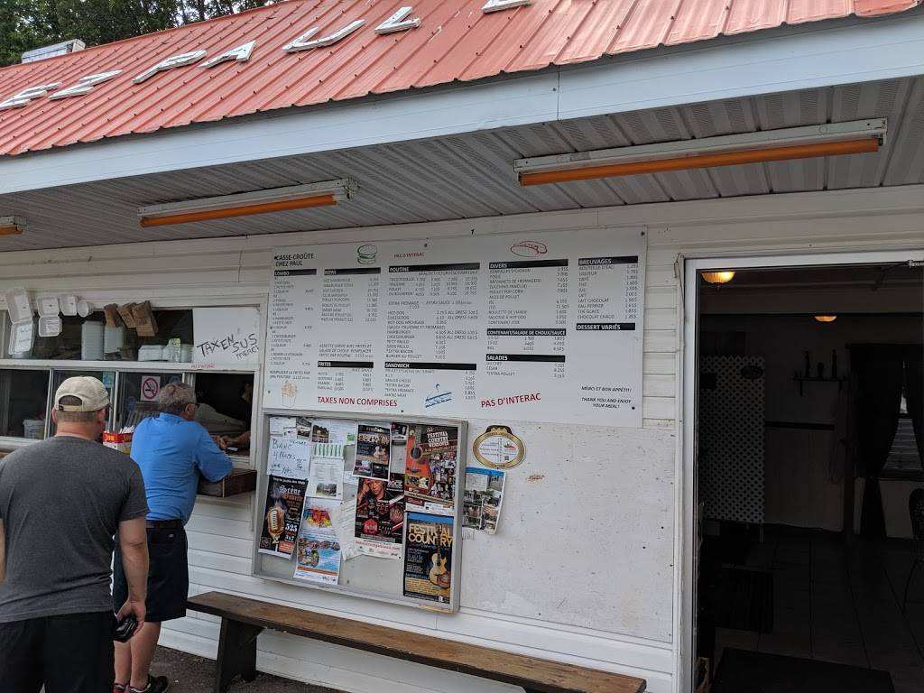 Casse-Croute Chez Paul | restaurant | Val-des-Bois, QC J0X, Canada | 8194546222 OR +1 819-454-6222