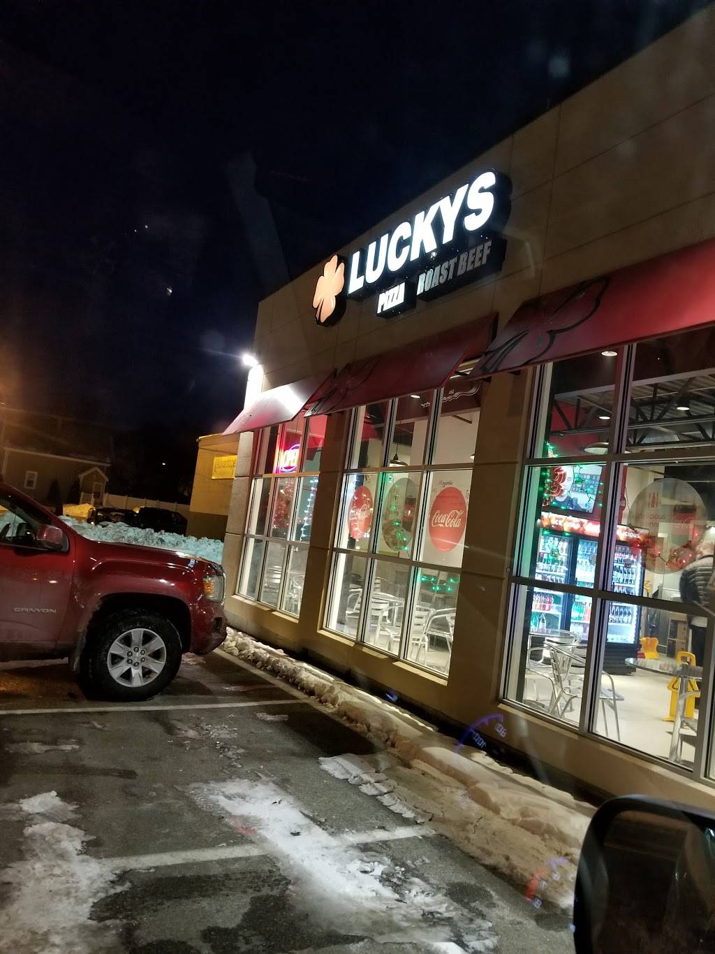 Luckys Pizza | restaurant | 251 Primrose St, Haverhill, MA 01830, USA | 9789147777 OR +1 978-914-7777