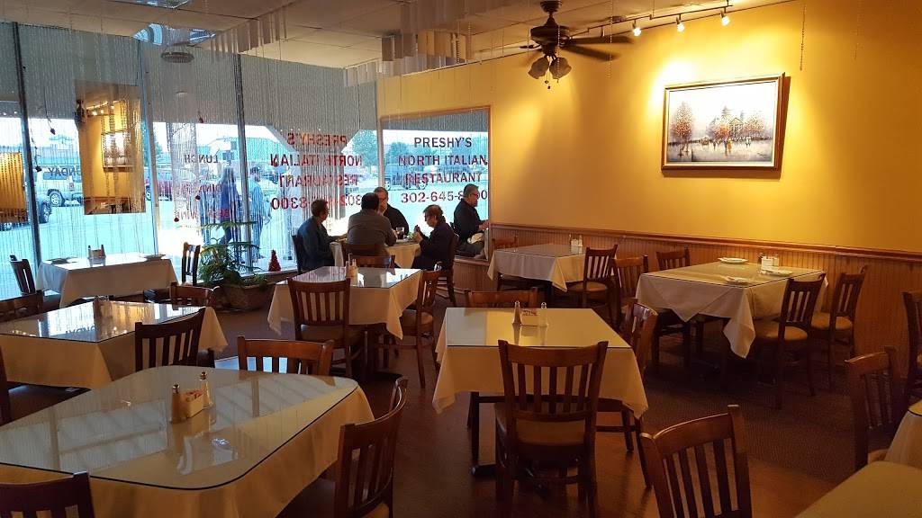 Preshys Restaurant | restaurant | 18585 Coastal Hwy # 14, Rehoboth Beach, DE 19971, USA | 3026458300 OR +1 302-645-8300