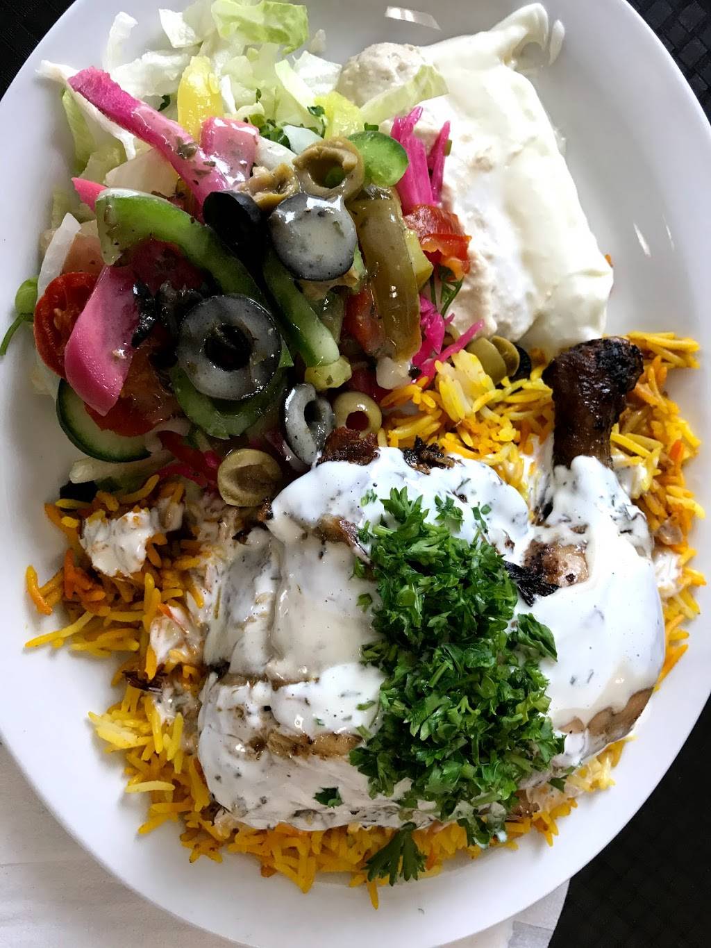 Fattoush Mediterranean Grill | restaurant | 17 Ray Lawson Blvd, Brampton, ON L6Y 5L8, Canada | 9054976606 OR +1 905-497-6606