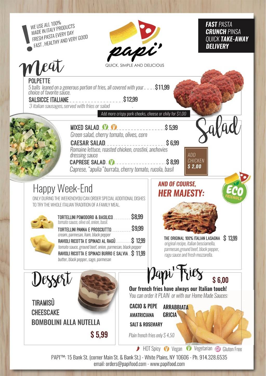 Papi | restaurant | 15 Bank St Between Main St &, Bank St, White Plains, NY 10606, USA | 9143286535 OR +1 914-328-6535