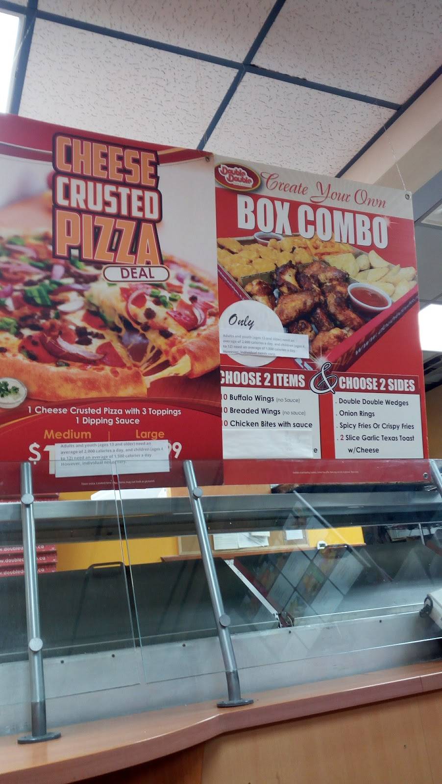 Double Double Pizza | restaurant | 347 Erb St W, Waterloo, ON N2L 1W4, Canada | 5199547666 OR +1 519-954-7666