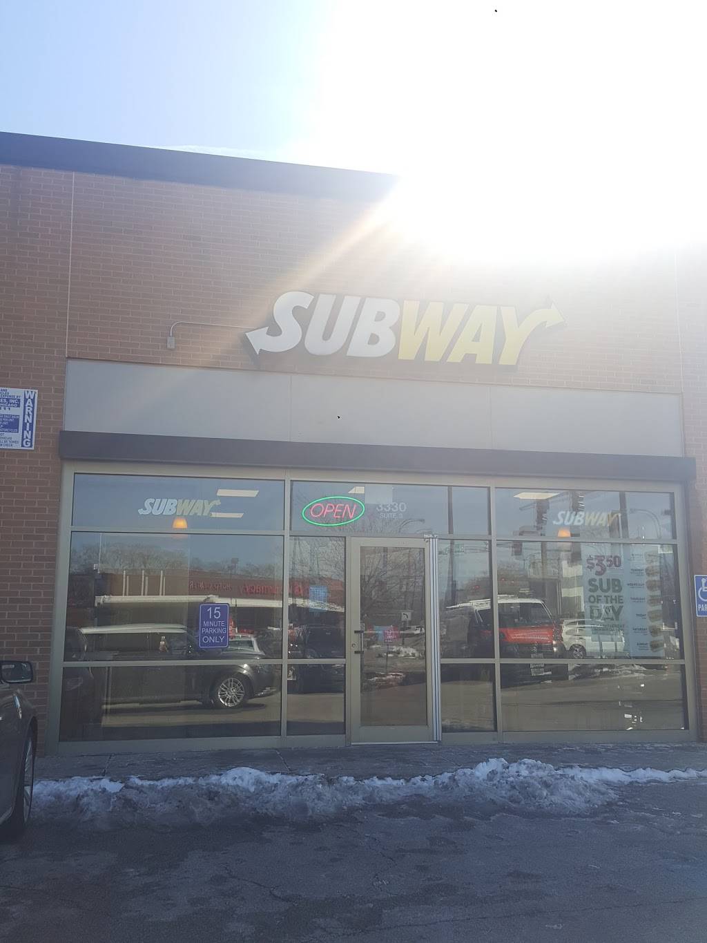 Subway Restaurants | restaurant | 3330 Central St A-1, Evanston, IL 60201, USA | 8478596134 OR +1 847-859-6134