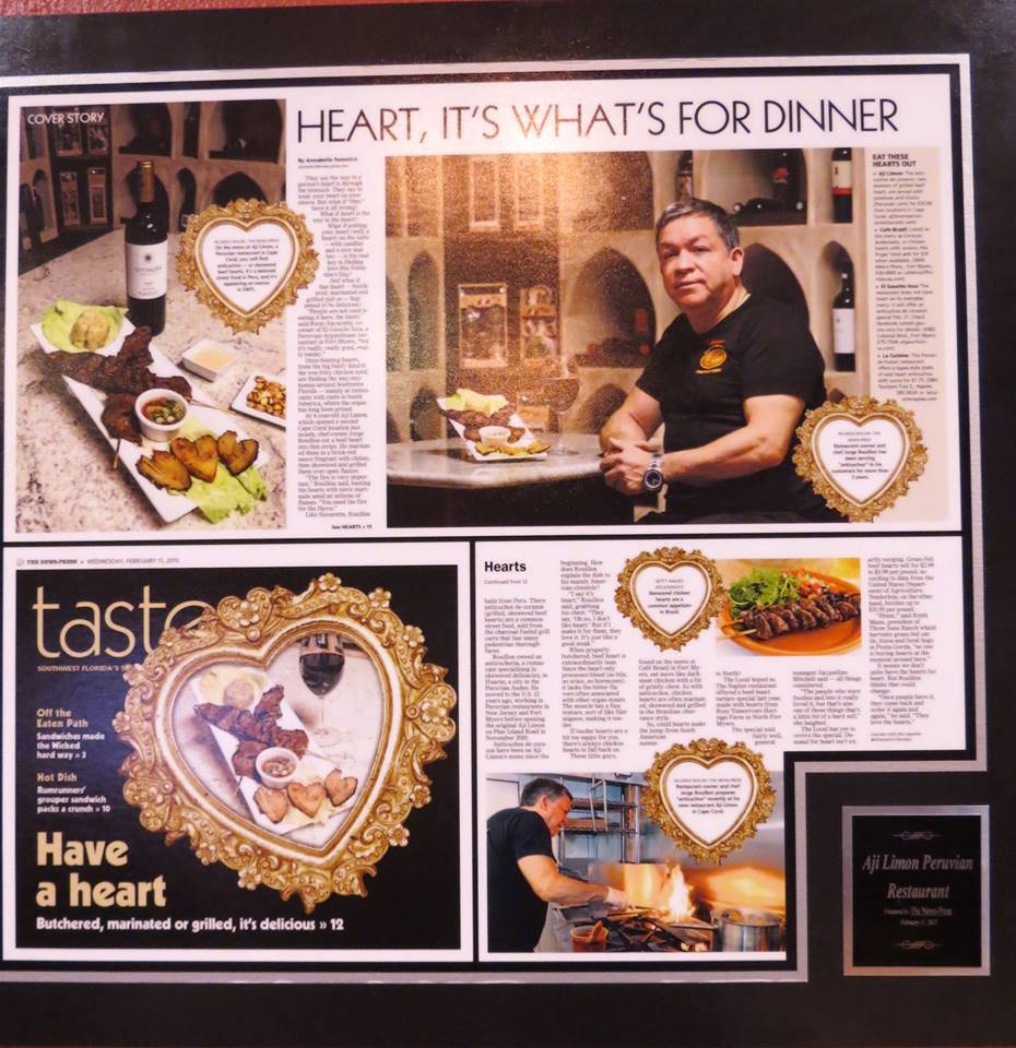 Aji Limon Peruvian Cuisine | restaurant | 4643 Coronado Pkwy, Cape Coral, FL 33904, USA | 2392056587 OR +1 239-205-6587