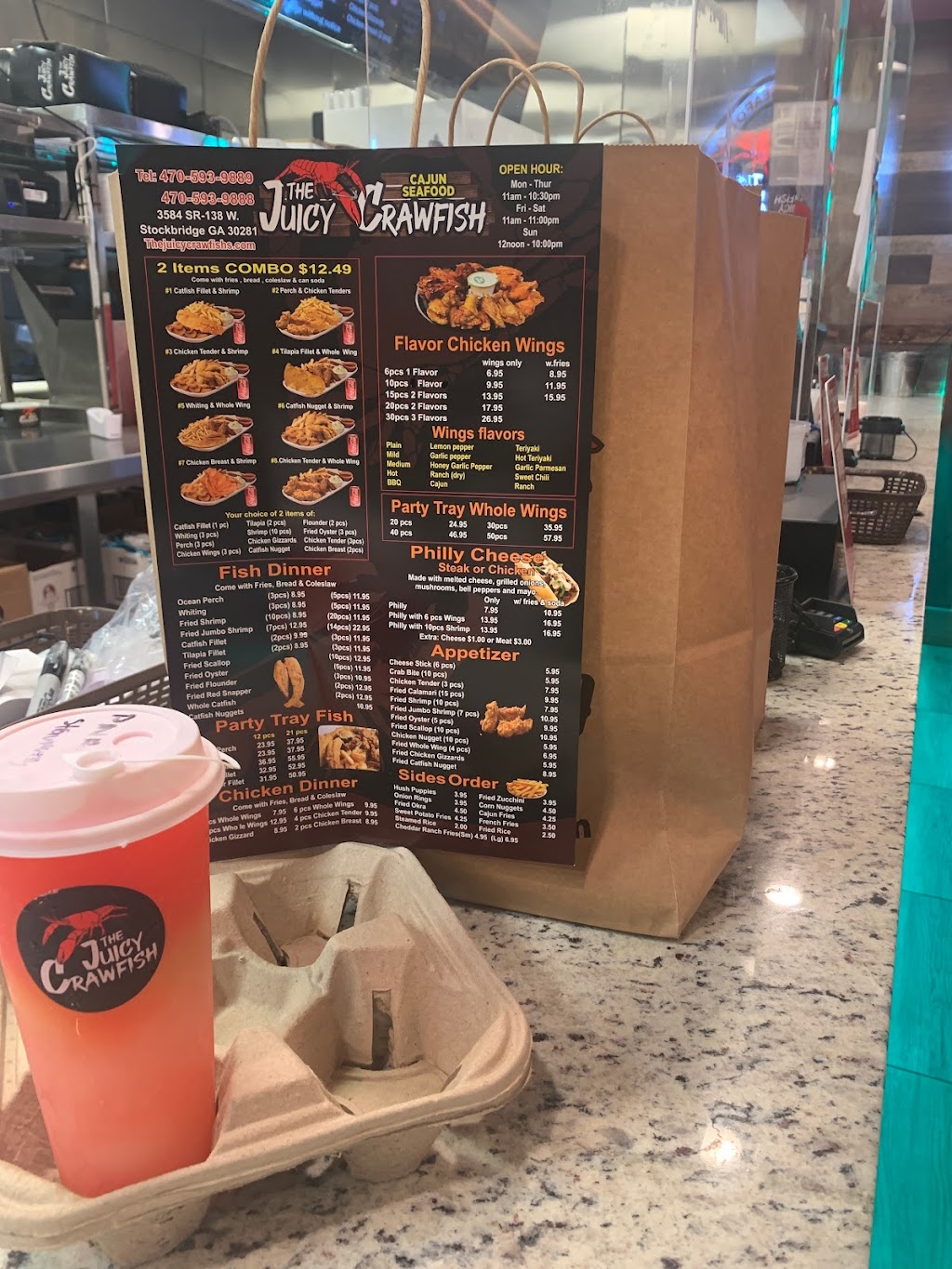 Juicy Crawfish - Stockbridge (inside Kroger Center) | restaurant | 3584 GA-138, Stockbridge, GA 30281, USA | 4705939889 OR +1 470-593-9889