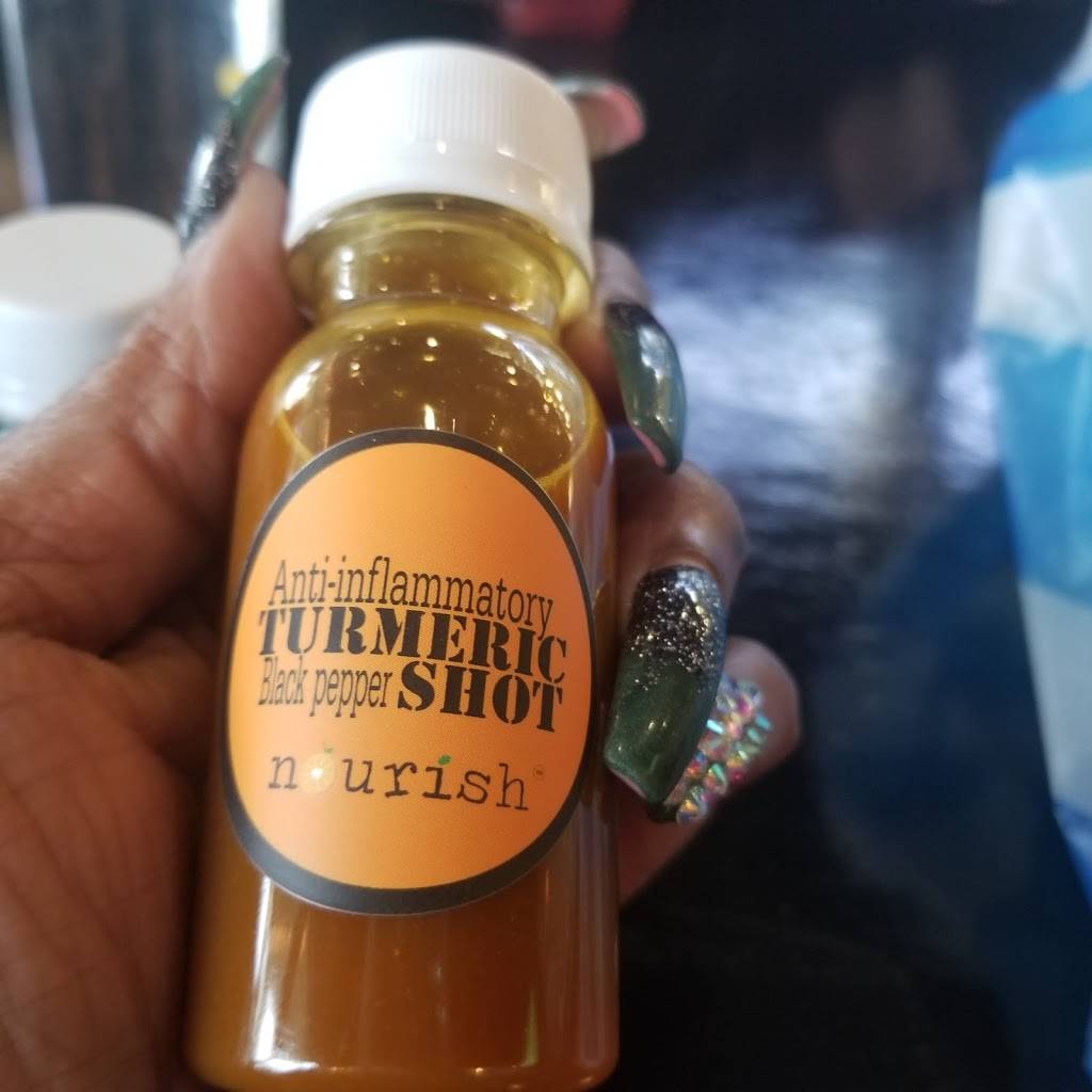 Nourish Juice Bar + Kalos Coffee Co | cafe | 2155 Durham Dr #101, Houston, TX 77007, USA | 8324264381 OR +1 832-426-4381