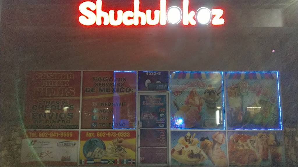 SHUCHULOKOZ | restaurant | 4520 N 19th Ave #4117, Phoenix, AZ 85015, USA | 6025796939 OR +1 602-579-6939