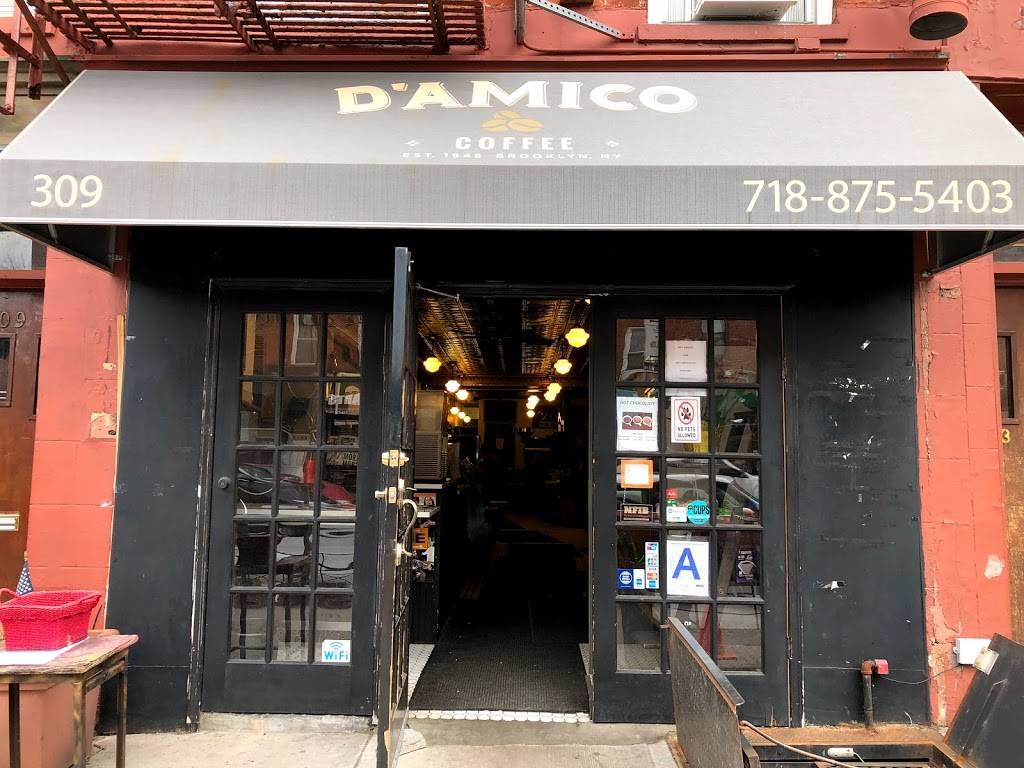 DAmico Coffee | cafe | 309 Court St, Brooklyn, NY 11231, USA | 7188755403 OR +1 718-875-5403