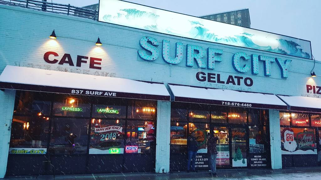 Surf City Pizzeria | restaurant | 837 Surf Ave, Brooklyn, NY 11224, USA | 7186764460 OR +1 718-676-4460