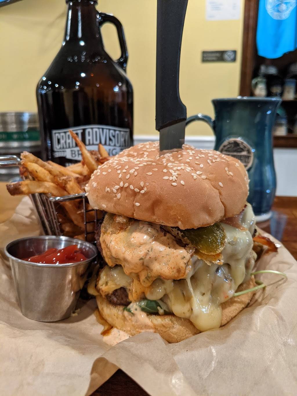 Craft Advisory Brewing and Bistro | restaurant | 1314 Government St, Ocean Springs, MS 39564, USA | 2283345000 OR +1 228-334-5000