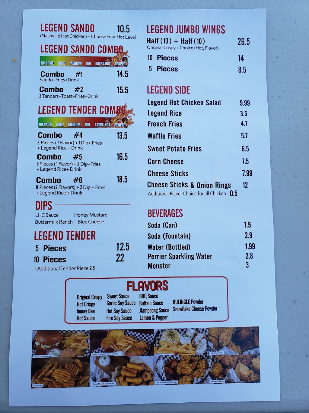 Legend Hot Chicken | restaurant | 6402 Florence Ave, Bell Gardens, CA 90201, USA | 5623810138 OR +1 562-381-0138