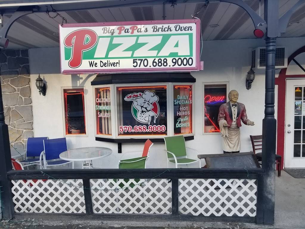 Big PaPas Brick Oven Pizza | restaurant | 2497 PA-611, Scotrun, PA 18355, USA | 5706889000 OR +1 570-688-9000