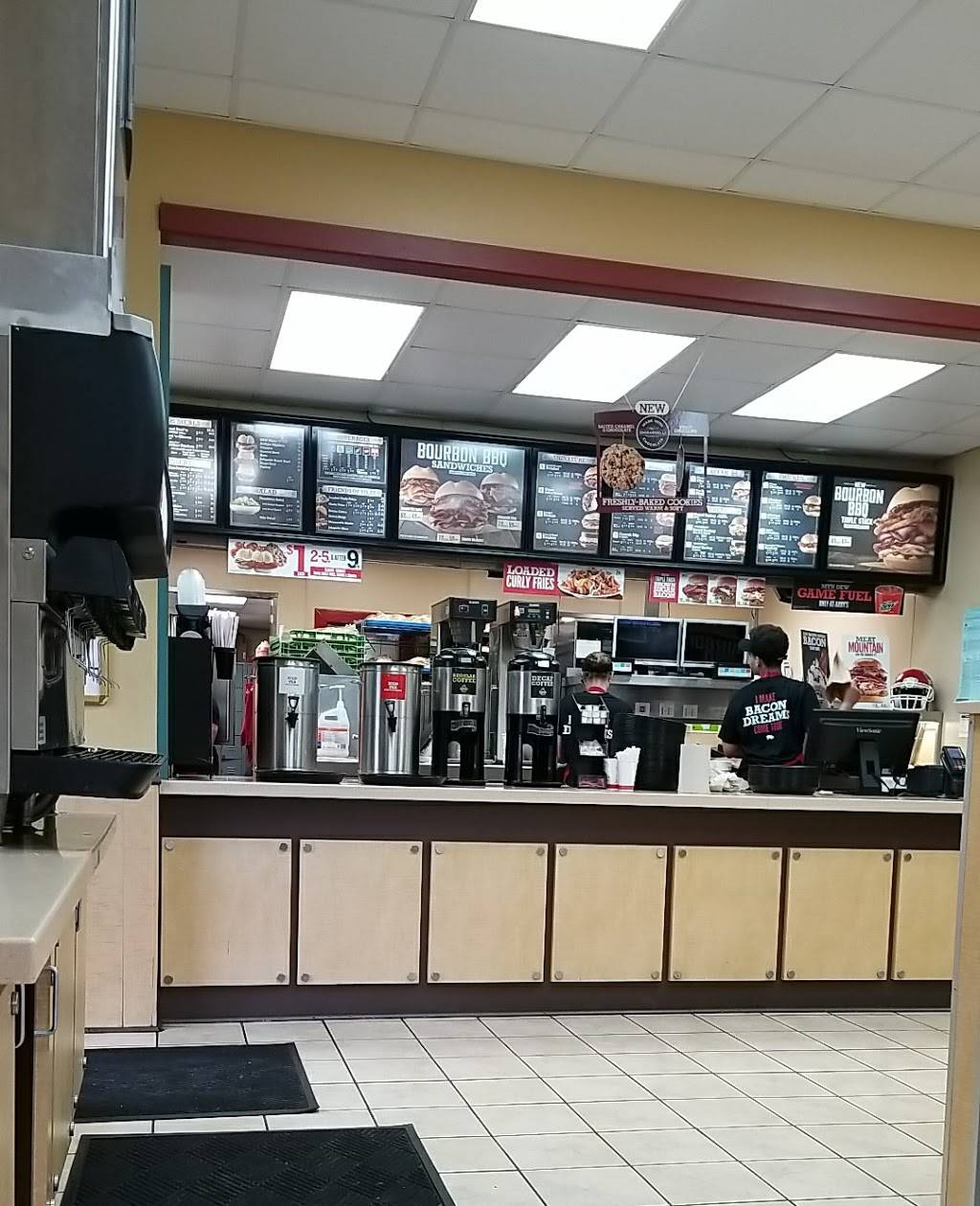 Arbys | restaurant | 1012 Mineral Wells Ave, Paris, TN 38242, USA | 7316441300 OR +1 731-644-1300