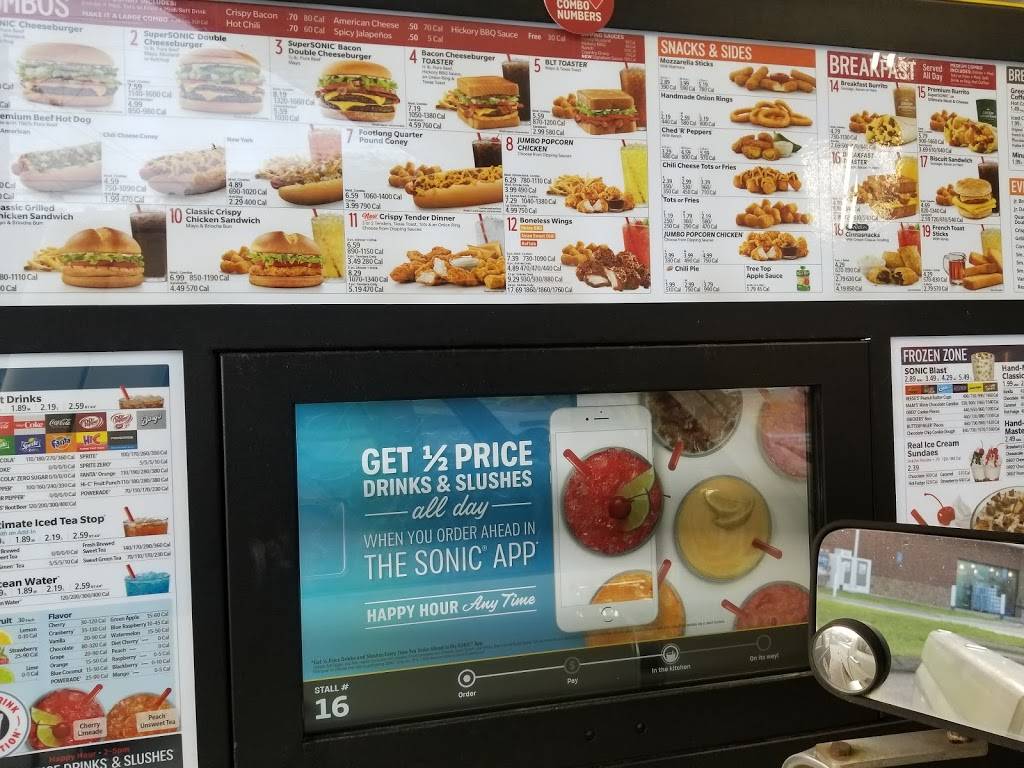 Sonic Drive-In | restaurant | 1618 Franklin Rd, Brentwood, TN 37027, USA | 6156615516 OR +1 615-661-5516