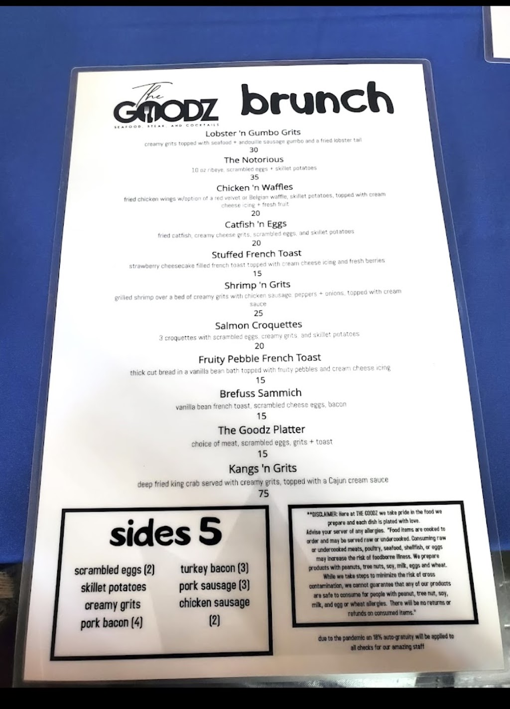 The Goodz ATL | restaurant | 201 Courtland St NE, Atlanta, GA 30303, USA | 4049969491 OR +1 404-996-9491