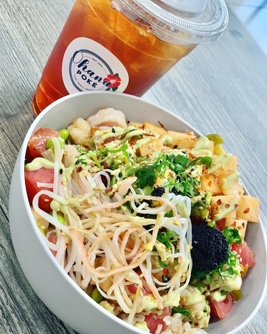 Ohana Poke Mobile | restaurant | 960 Schillinger Rd S Suite E, Mobile, AL 36695, USA | 2515259100 OR +1 251-525-9100