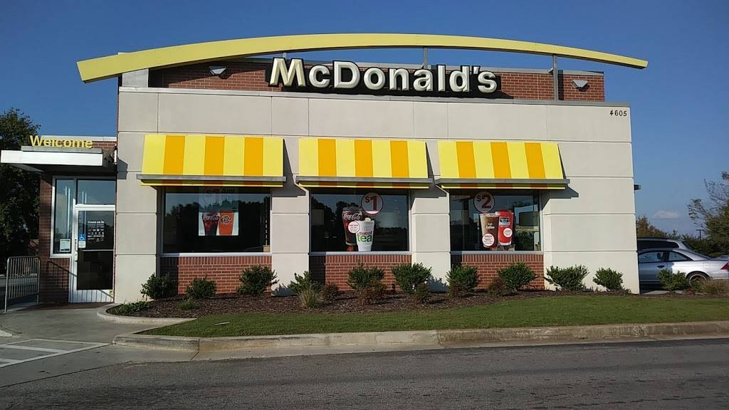 McDonalds | cafe | 4605 Jonesboro Rd, Union City, GA 30291, USA | 7709647674 OR +1 770-964-7674