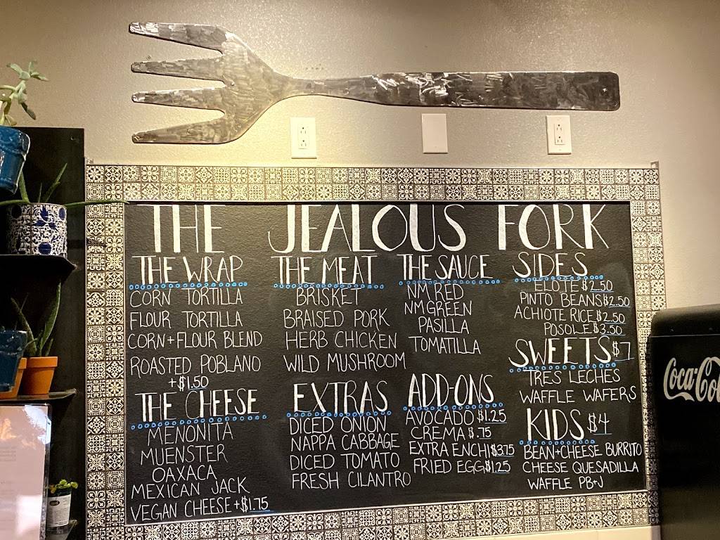 The Jealous Fork | restaurant | 6904 Menaul Blvd NE ste d, Albuquerque, NM 87110, USA | 5053125506 OR +1 505-312-5506