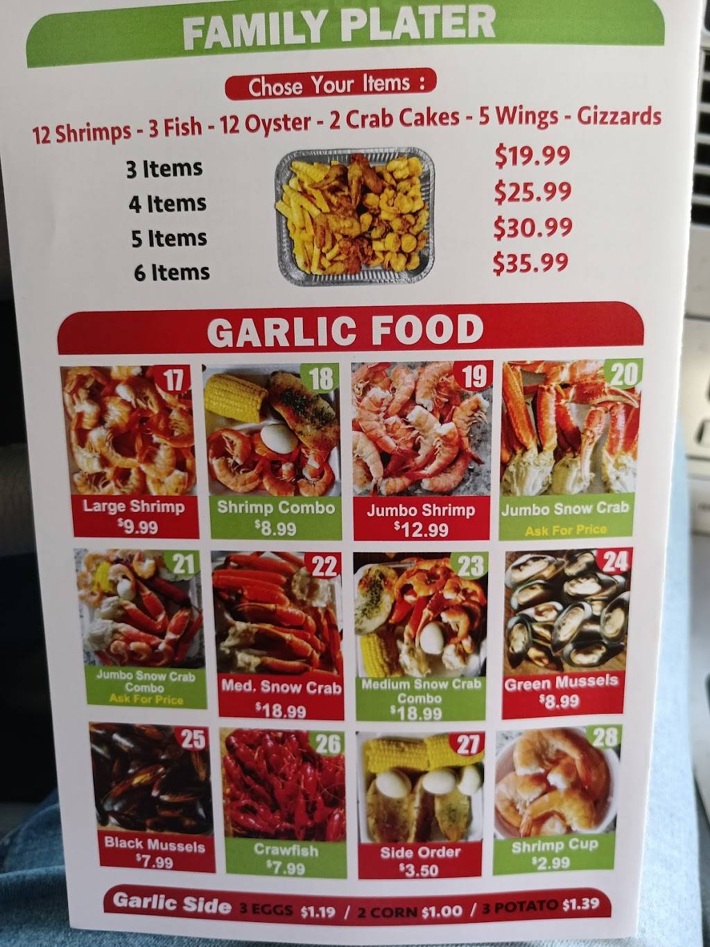 Tasty seafood chicken and sub | restaurant | 6185 Fort Caroline Rd, Jacksonville, FL 32277, USA | 9046832261 OR +1 904-683-2261