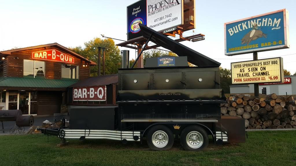 Buckingham Smokehouse Bar BQ | restaurant | 2002 S Campbell Ave, Springfield, MO 65807, USA | 4178869979 OR +1 417-886-9979