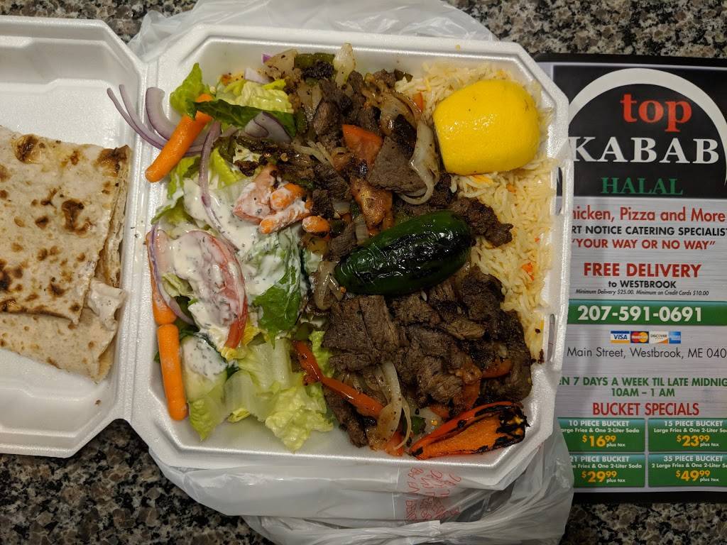 Indian restaurant ( Top Kabab ) | restaurant | 888 Main St, Westbrook, ME 04092, USA | 2075910691 OR +1 207-591-0691