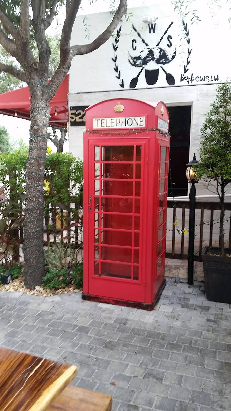 C.W.S. Bar + Kitchen | cafe | 522 Lucerne Ave, Lake Worth, FL 33460, USA | 5613185637 OR +1 561-318-5637