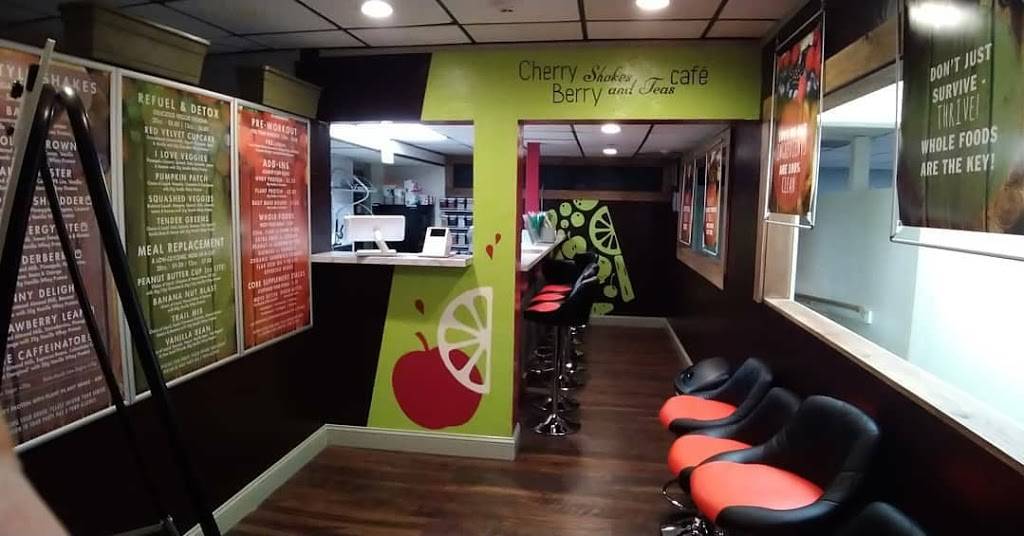 Cherry Berry Shakes and Teas Café | cafe | Main parking entry, 191 Brockton Ave, Abington, MA 02351, USA | 7816163212 OR +1 781-616-3212