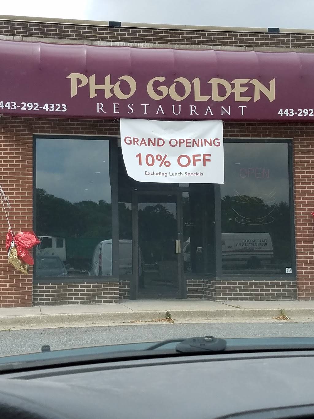 Pho Golden | restaurant | 1268 MD-3, Crofton, MD 21114, USA | 4432924323 OR +1 443-292-4323