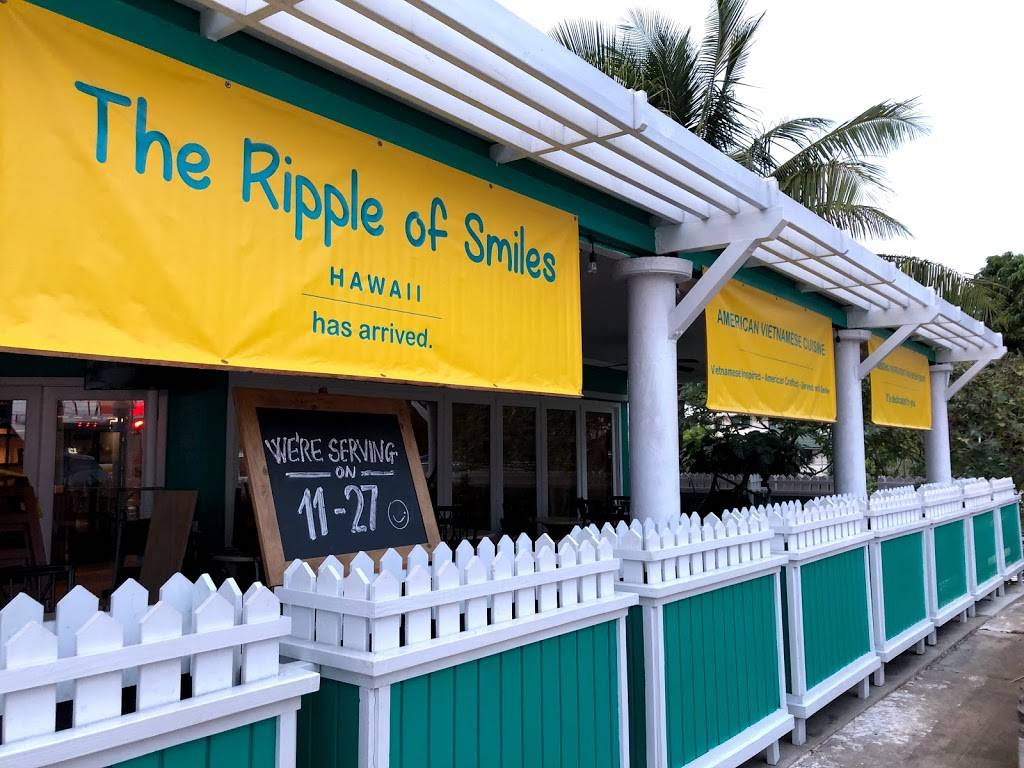 The Ripple of Smiles | restaurant | 3040 Waialae Ave, Honolulu, HI 96816, USA | 8083542572 OR +1 808-354-2572