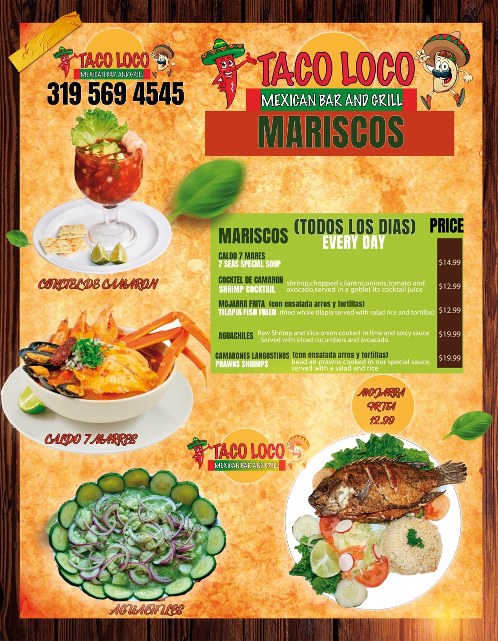 Taco Loco | restaurant | 1755 Boyrum St, Iowa City, IA 52240, USA | 3195694545 OR +1 319-569-4545