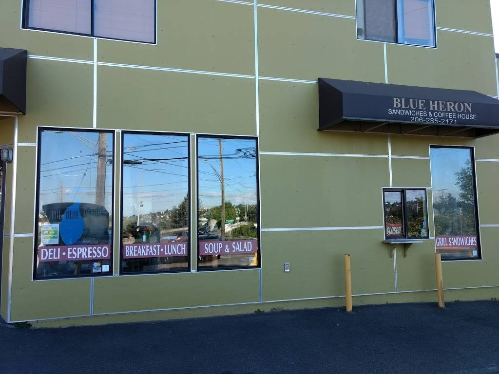 The Blue Heron | cafe | 4001 Gilman Ave W, Seattle, WA 98199, USA | 2062852171 OR +1 206-285-2171