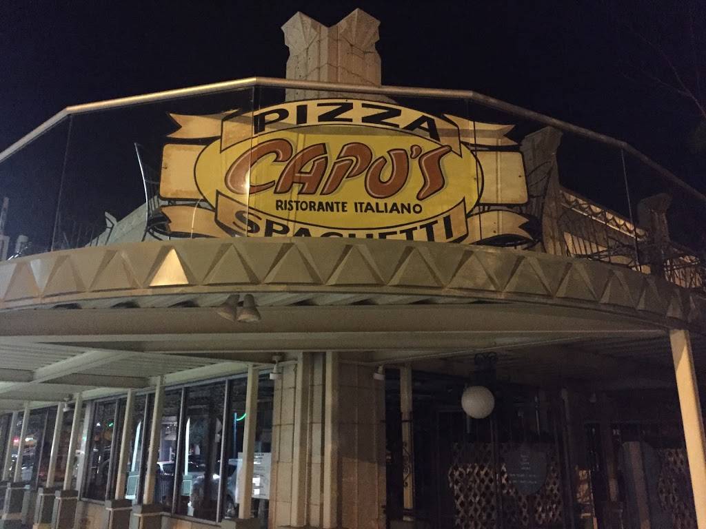 Capos Italian Restaurants | restaurant | 722 Central Ave SW, Albuquerque, NM 87102, USA | 5052422006 OR +1 505-242-2006