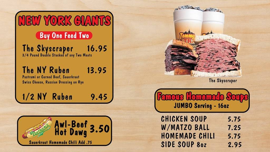 Tommy Pastrami New York Delicatessen | restaurant | 25461 Alicia Pkwy, Laguna Hills, CA 92653, USA | 9492151361 OR +1 949-215-1361