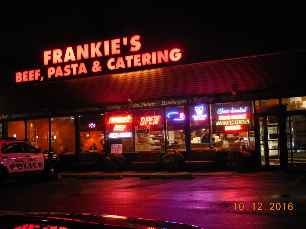 Frankies Beef Pasta & Catering | restaurant | 5721 W 95th St, Oak Lawn, IL 60453, USA | 7084234444 OR +1 708-423-4444