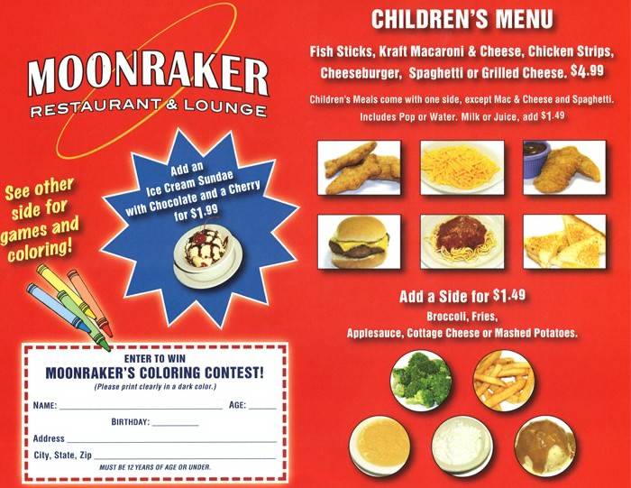 Moonraker Restaurant & Lounge | restaurant | 14490 Beadle Lake Rd, Battle Creek, MI 49014, USA | 2699627789 OR +1 269-962-7789