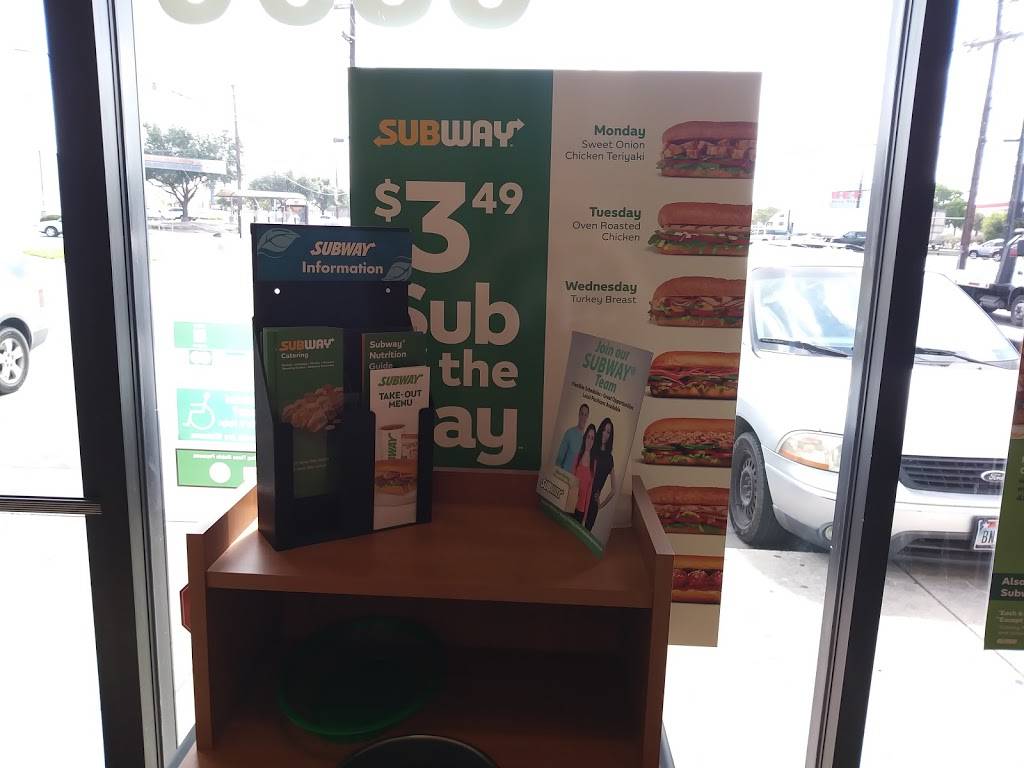 Subway Restaurants | restaurant | 6394 Rittiman Rd, San Antonio, TX 78218, USA | 2106668865 OR +1 210-666-8865