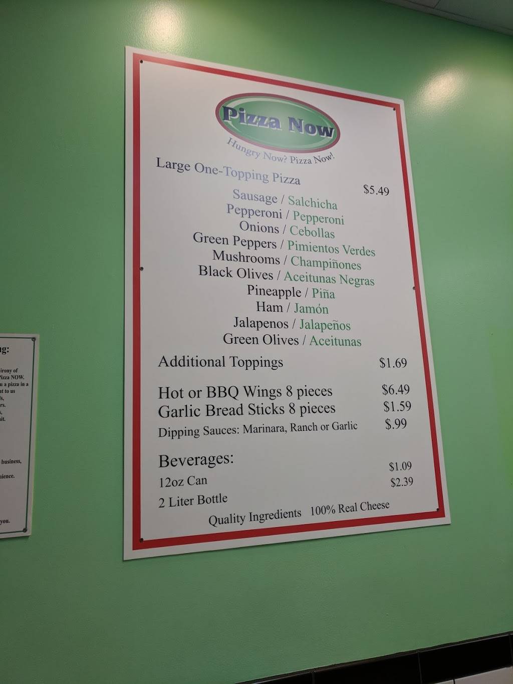 Pizza Now - Aurora | restaurant | 1276 N Lake St, Aurora, IL 60506, USA | 6308012277 OR +1 630-801-2277