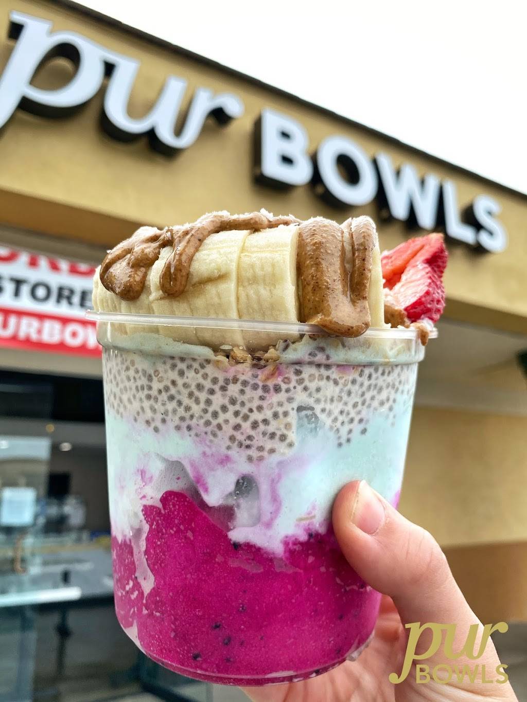 pur Bowls : Acai Bowls | restaurant | 16051 Brookhurst St Ste D, Fountain Valley, CA 92708, USA | 6572475130 OR +1 657-247-5130