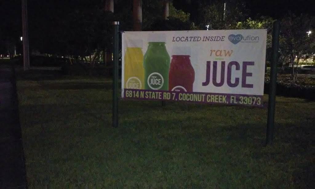 Raw Jūce | restaurant | 6814 FL-7, Coconut Creek, FL 33073, USA | 9542838200 OR +1 954-283-8200