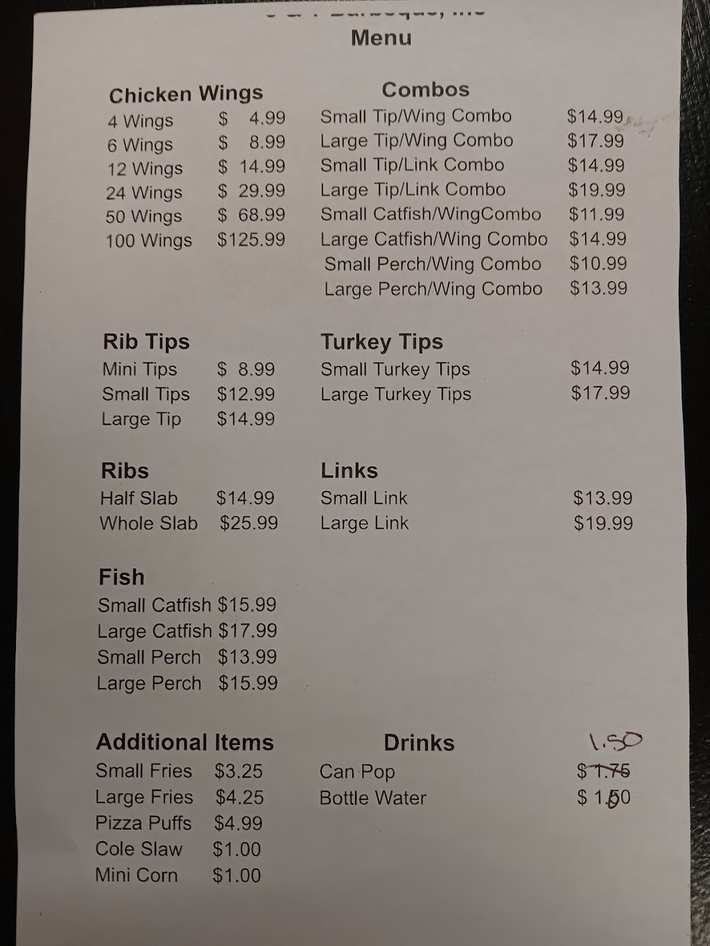 J & T Barbeque Inc | restaurant | 130 E 14th St, Chicago Heights, IL 60411, USA | 7089964603 OR +1 708-996-4603