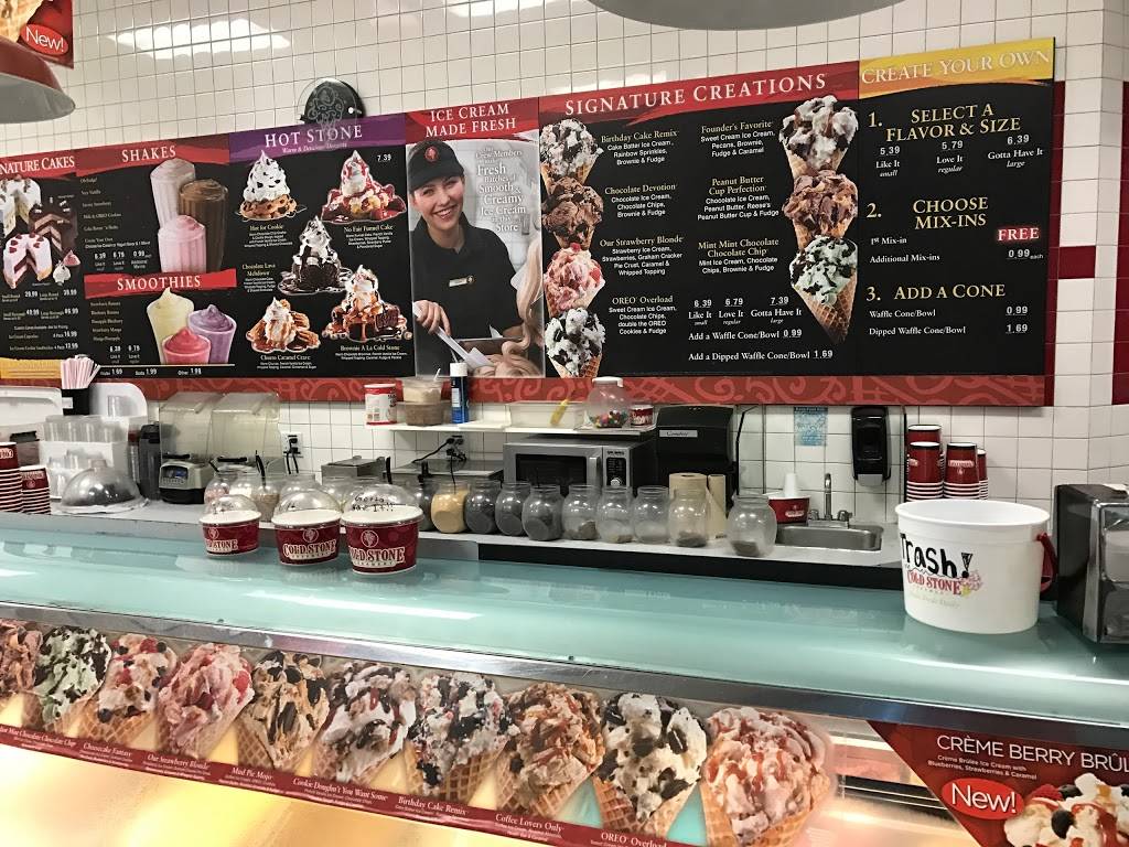 Cold Stone Creamery | bakery | 215 N Moorpark Rd A, Thousand Oaks, CA 91360, USA | 8055570600 OR +1 805-557-0600