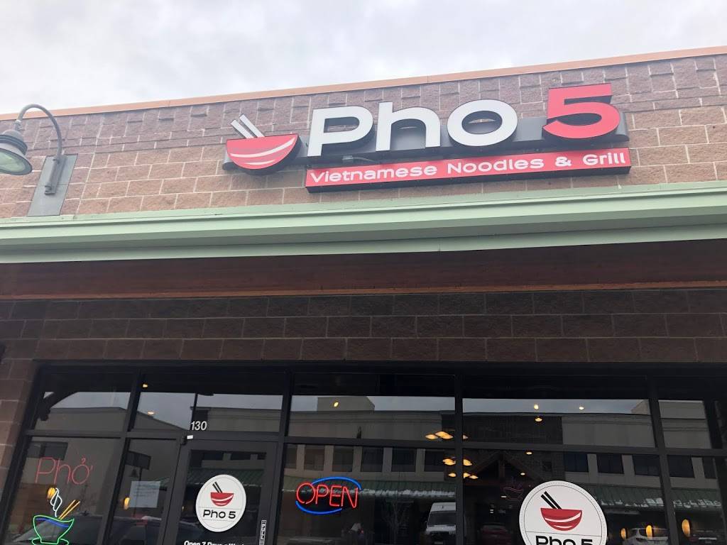 Pho 5 | restaurant | 363 Village Square Ln, Castle Pines, CO 80108, USA | 7205357866 OR +1 720-535-7866