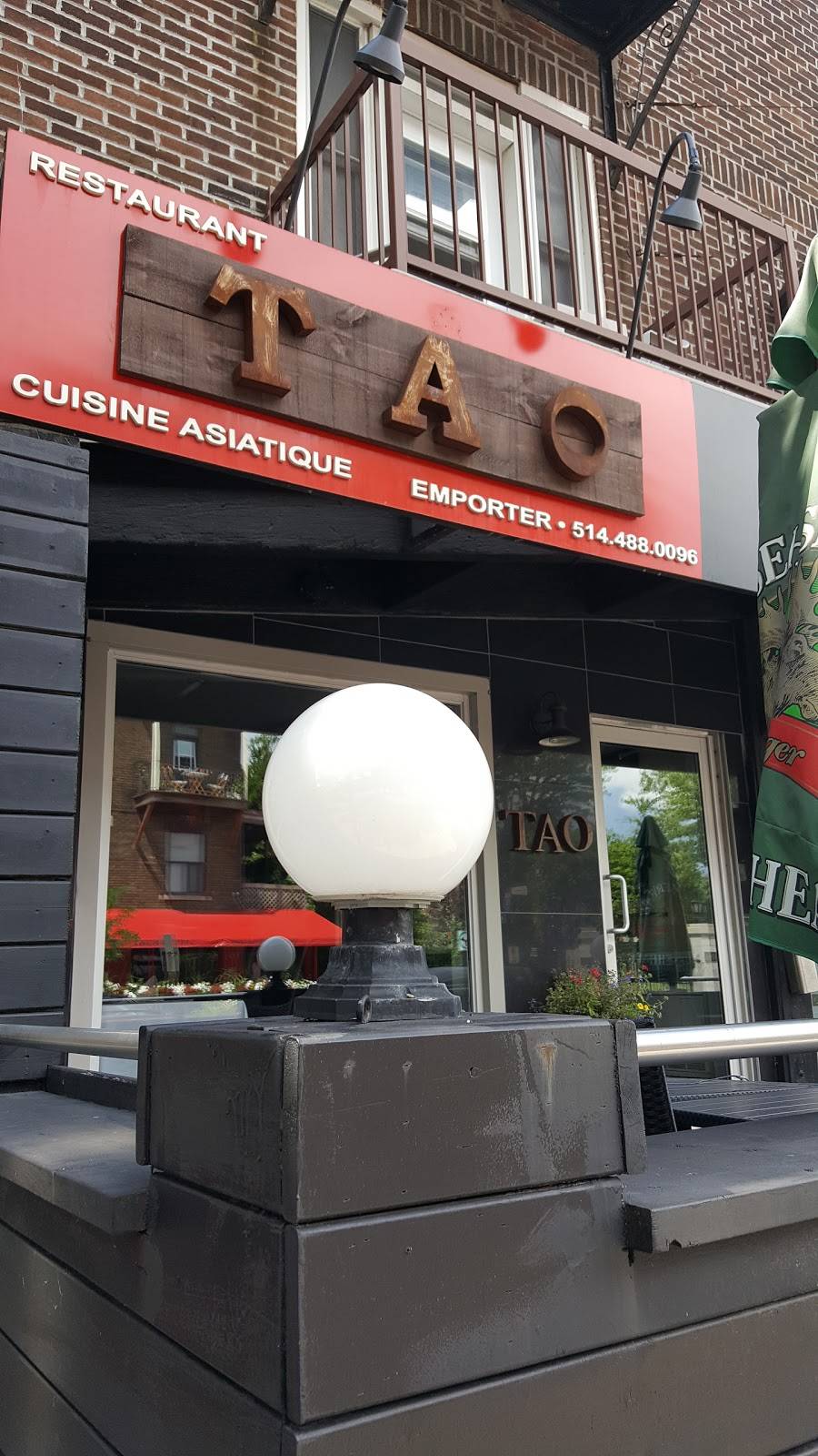 Tao Restaurant | restaurant | 4242 Boulevard Décarie, Montréal, QC H4A 3K3, Canada | 5143691122 OR +1 514-369-1122